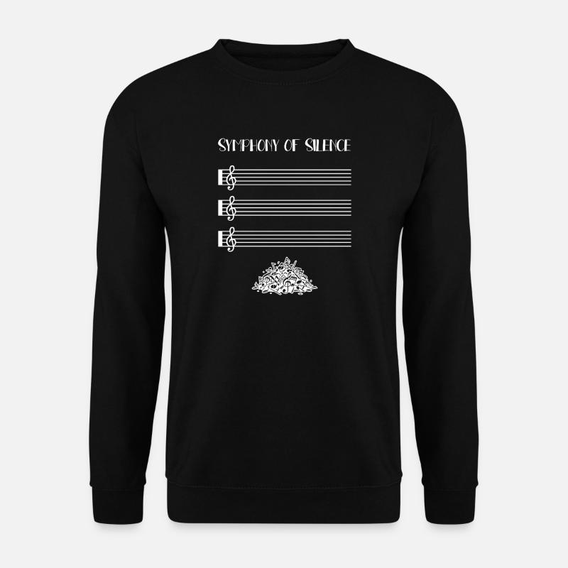 Symphony of Silence - Unisex Pullover - Schwarz