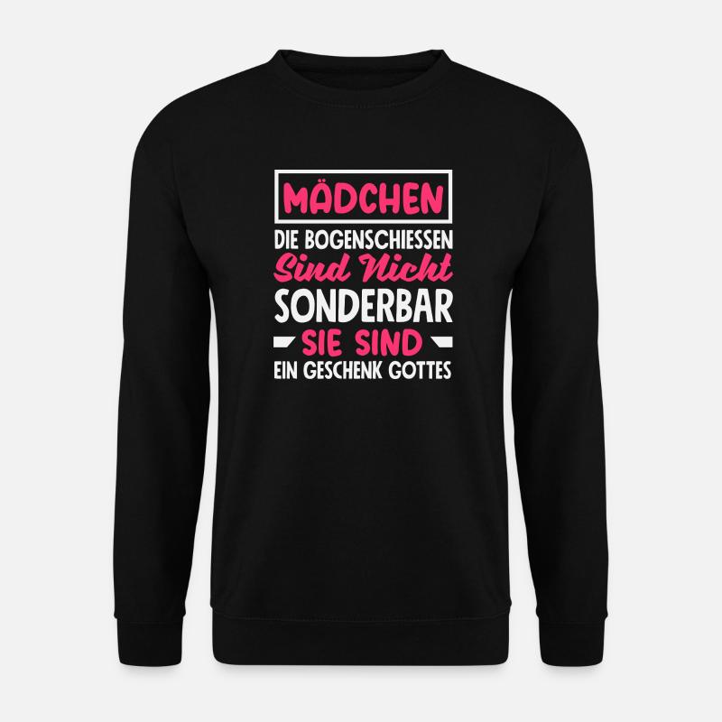 Cadeau d’archer à l’arc - Sweat-shirt Unisexe - noir