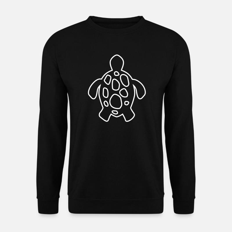 Sea Turtle – Underwater & Beach Motif - Unisex Sweatshirt - black