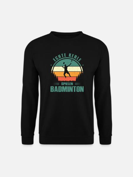 Joueur de badminton offre des tenues de badminton - Sweat-shirt Unisexe - noir