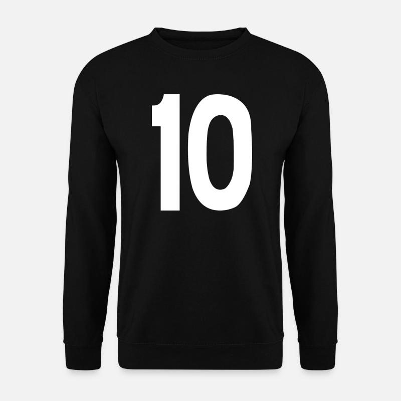 10 - Unisex Sweatshirt - black