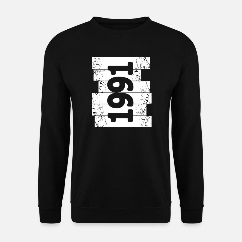 1991 - Unisex Pullover - Schwarz