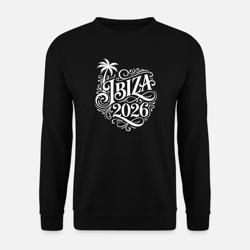 Ibiza 2026 - Unisex Pullover - Schwarz