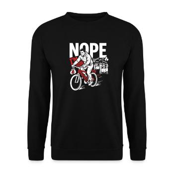 Important Martial Arts - Unisex Sweatshirt - black - Front - Alina (178cm) & Michal (187cm)