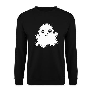 Geist - Unisex Pullover - Schwarz - Vorne - Alina (178cm) & Michal (187cm)