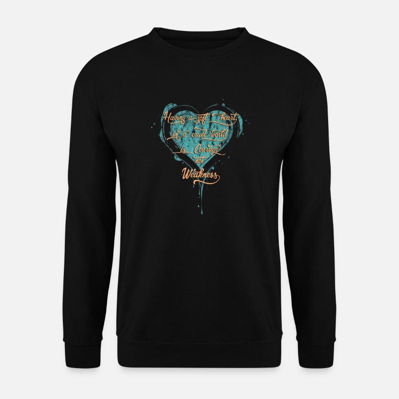 Belastbare Empathie - Unisex Pullover - Schwarz