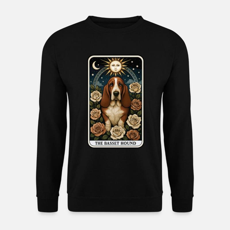 Basset - Unisex Pullover - Schwarz