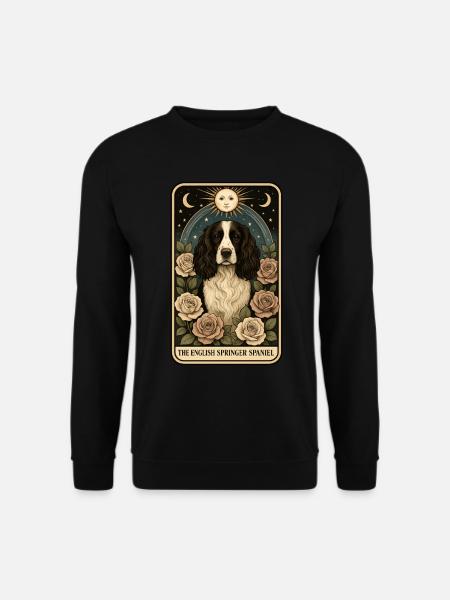 Englischer Springer Spaniel - Unisex Pullover - Schwarz