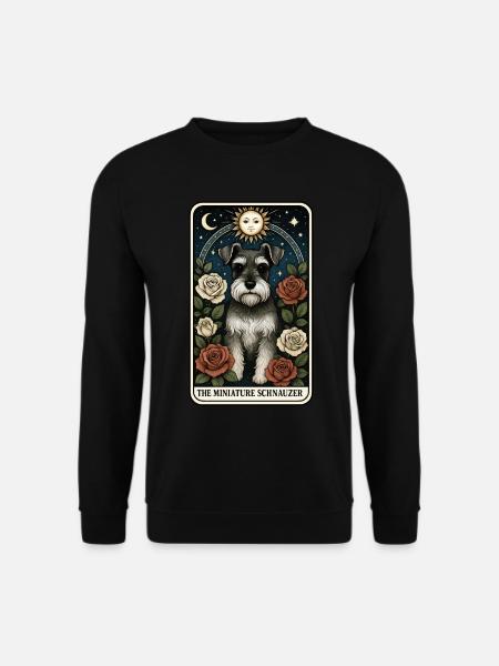 Zwergschnauzer - Unisex Pullover - Schwarz