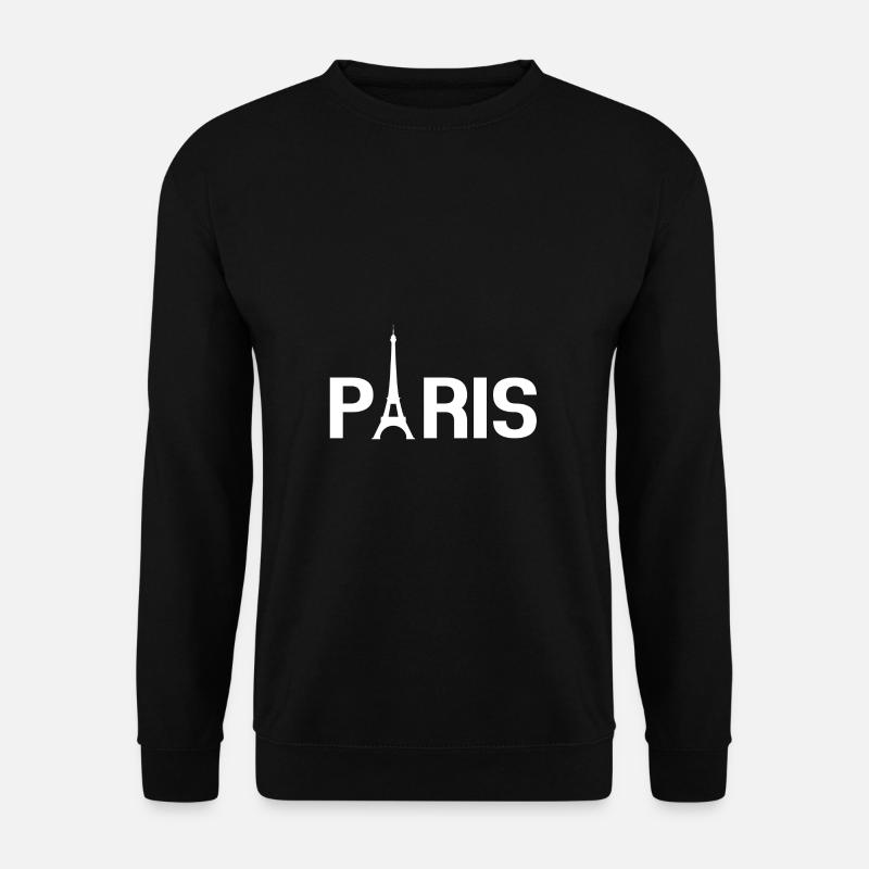 Paris - Unisex Pullover - Schwarz