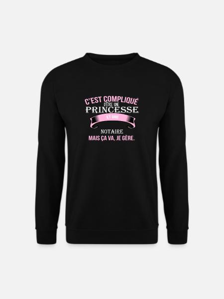 Notaire - Sweat-shirt Unisexe - noir