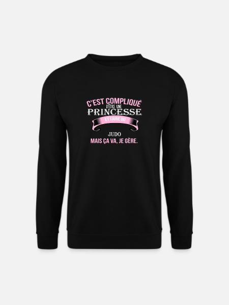 Judo - Sweat-shirt Unisexe - noir