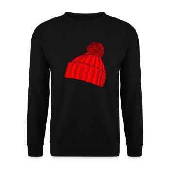 chapeau - Sweat-shirt Unisexe - noir - Devant - Alina (178cm) & Michal (187cm)
