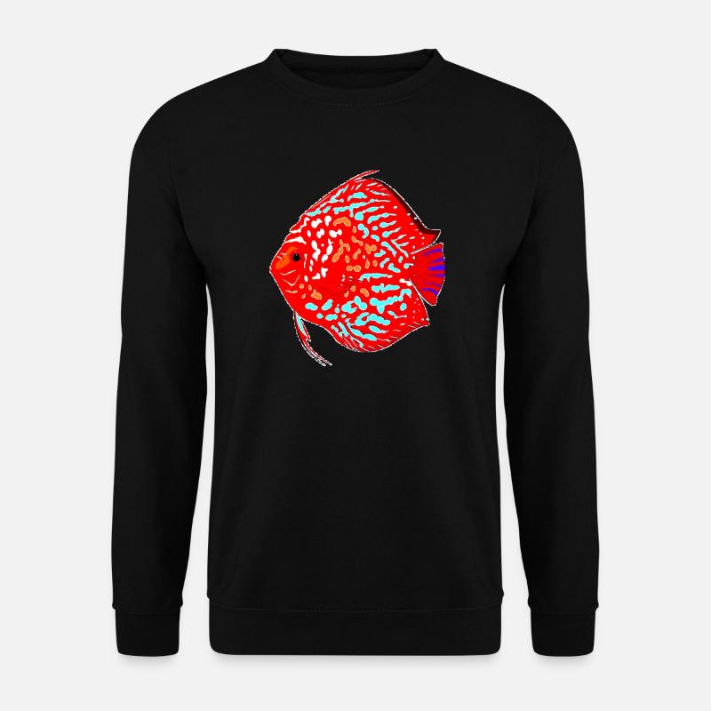 Fisch - Unisex Pullover - Schwarz