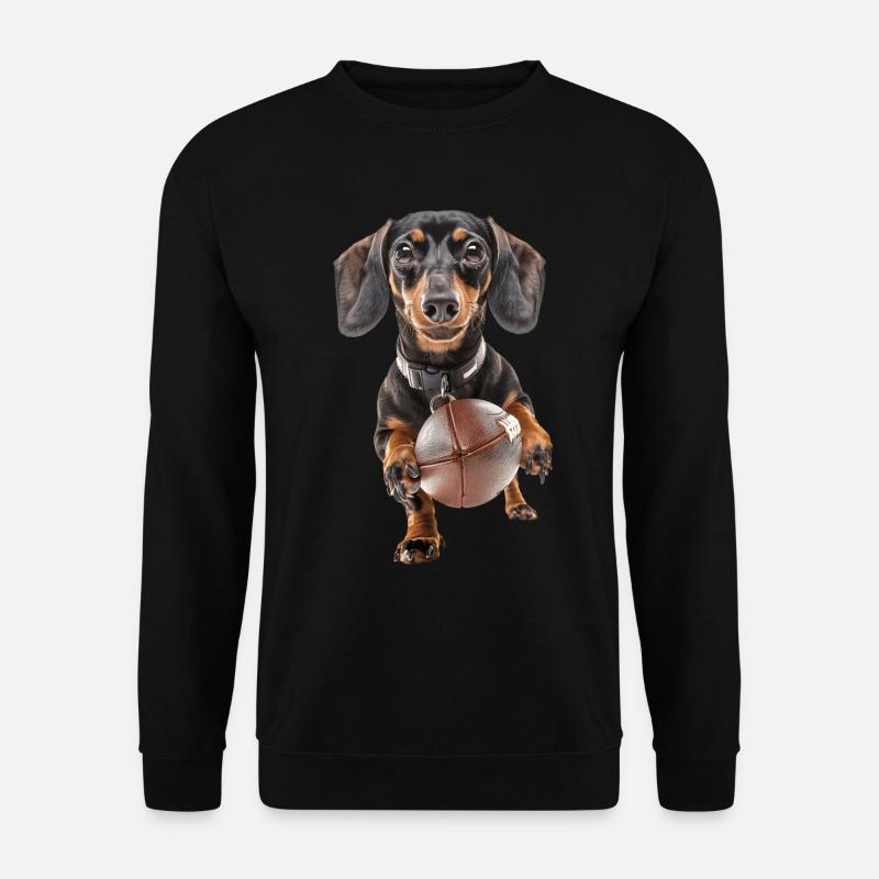 Teckel - Sweat-shirt Unisexe - noir
