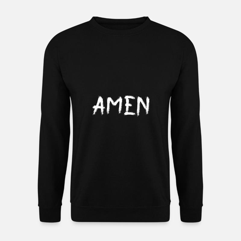 Amen - Unisex Sweatshirt - black