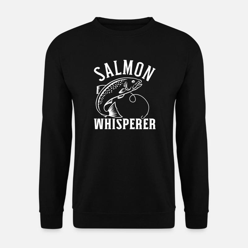 Saumon - Sweat-shirt Unisexe - noir