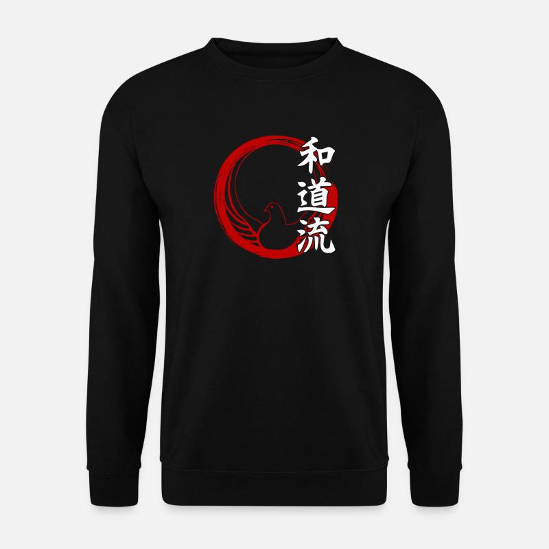 Wado Ryu Karate Martial Arts Dojo Kimono Gym - Unisex Sweatshirt - black
