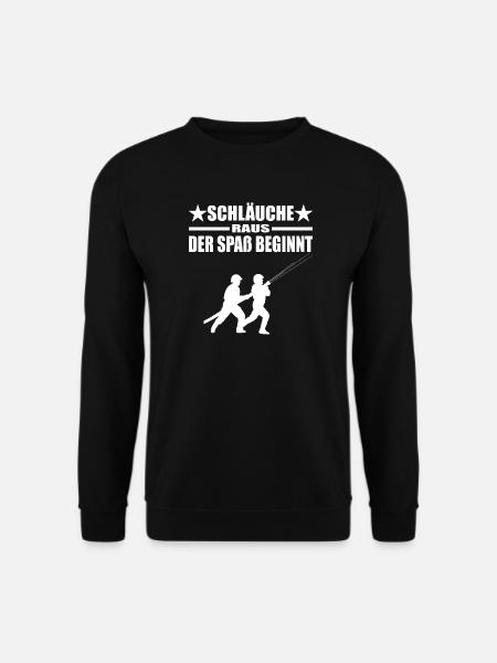 Feuerwehr - Unisex Pullover - Schwarz