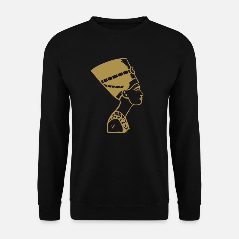 Nofretete - Unisex Pullover - Schwarz