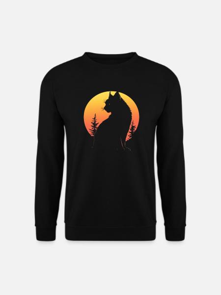 Lynx - Unisex Sweatshirt - black