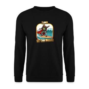 Lord Of The Board - Unisex Pullover - Schwarz - Vorne - Alina (178cm) & Michal (187cm)
