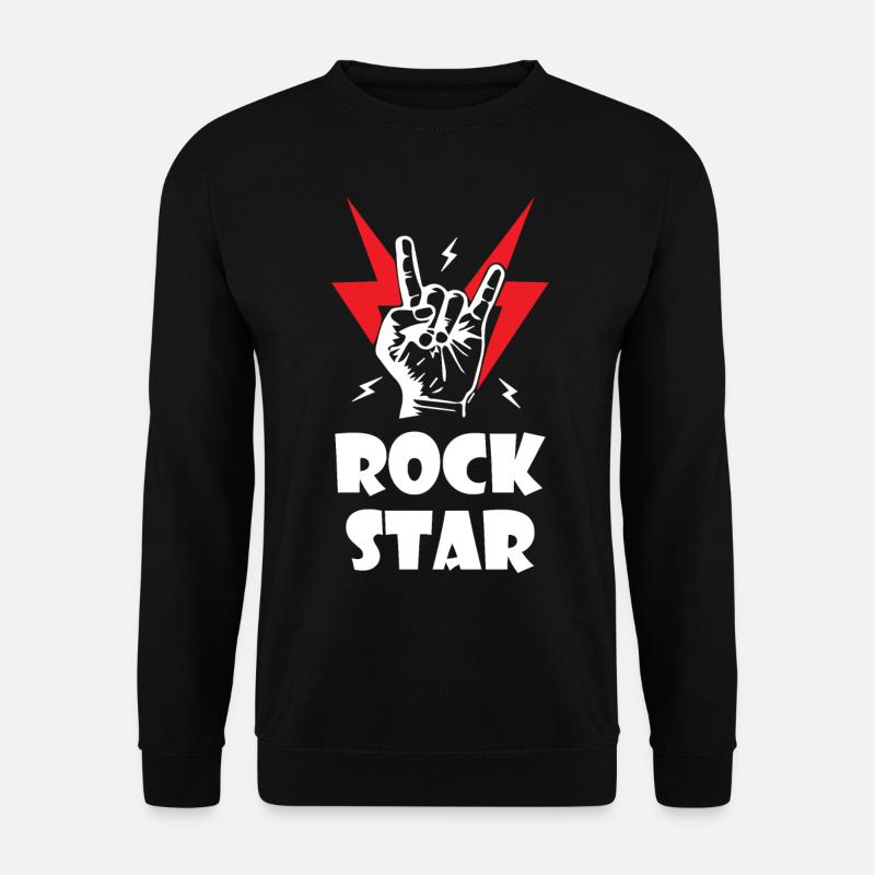 Rock stars - Unisex Sweatshirt - black