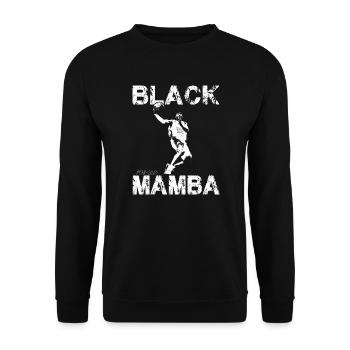 Dunk t-shirt basketball basket - Sweat-shirt Unisexe - noir - Devant - Alina (178cm) & Michal (187cm)