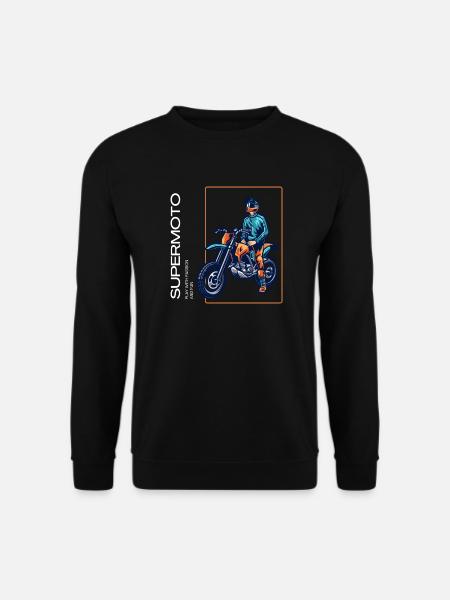 Supermoto - Unisex Pullover - Schwarz