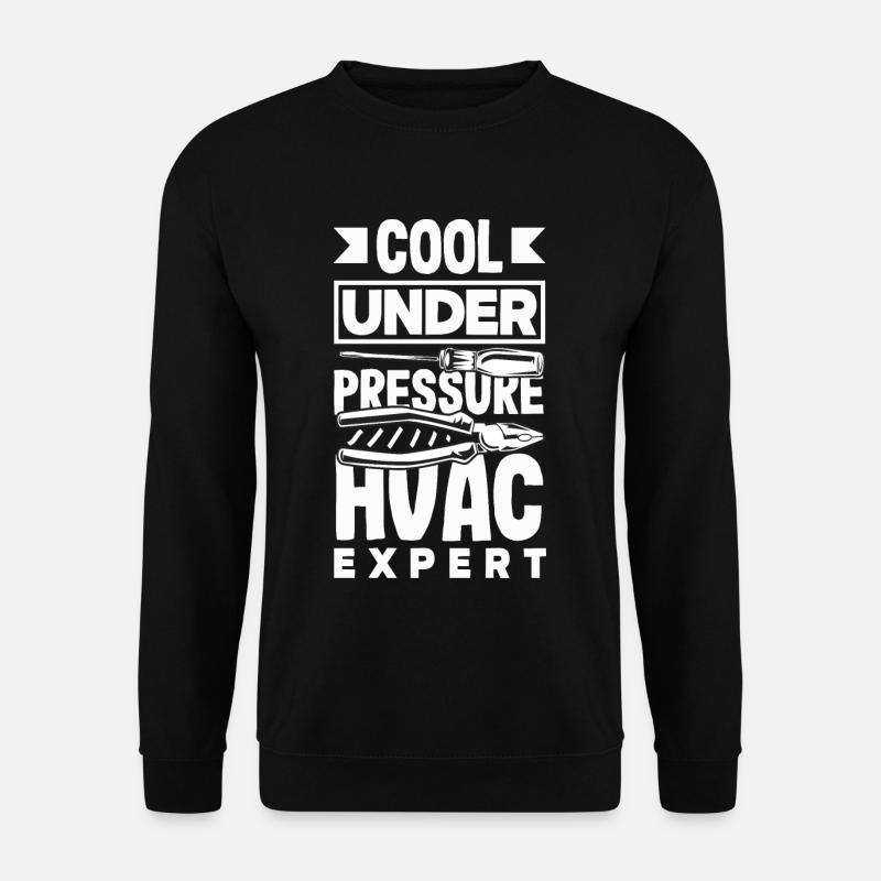 HVAC Expert Technician - Unisex Pullover - Schwarz