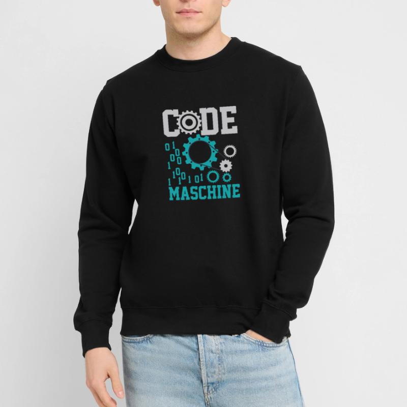 Chemise informatique de nerf d'ordinateur de code machine Sweat-shirt Unisexe