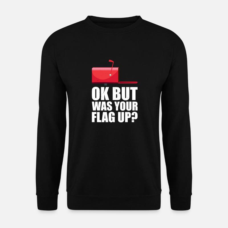Postbote Postbotin Post Briefträger - Unisex Pullover - Schwarz