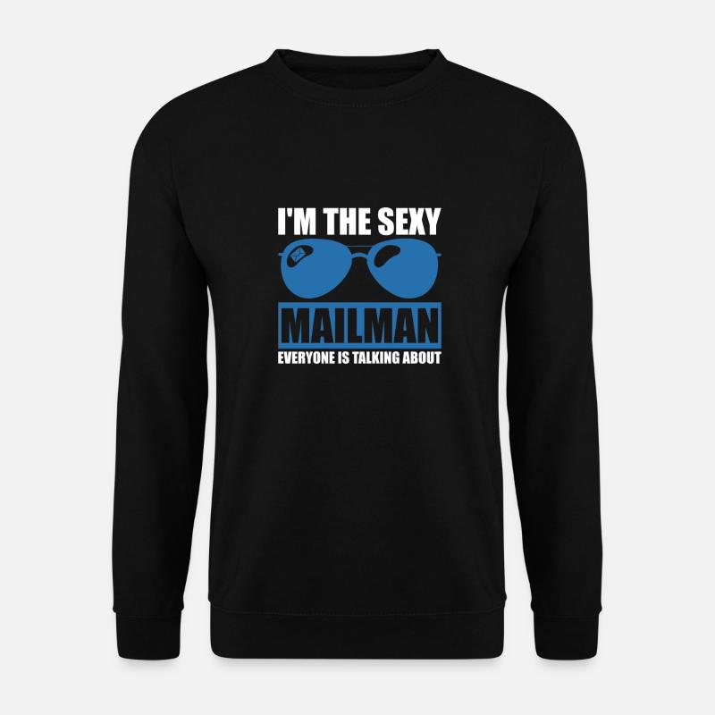 Postbote Postbotin Post Briefträger - Unisex Pullover - Schwarz