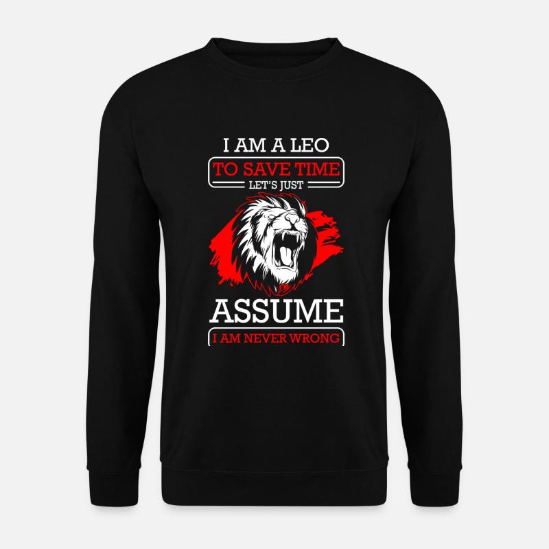 Leo July Superstition - Unisex Sweatshirt - black