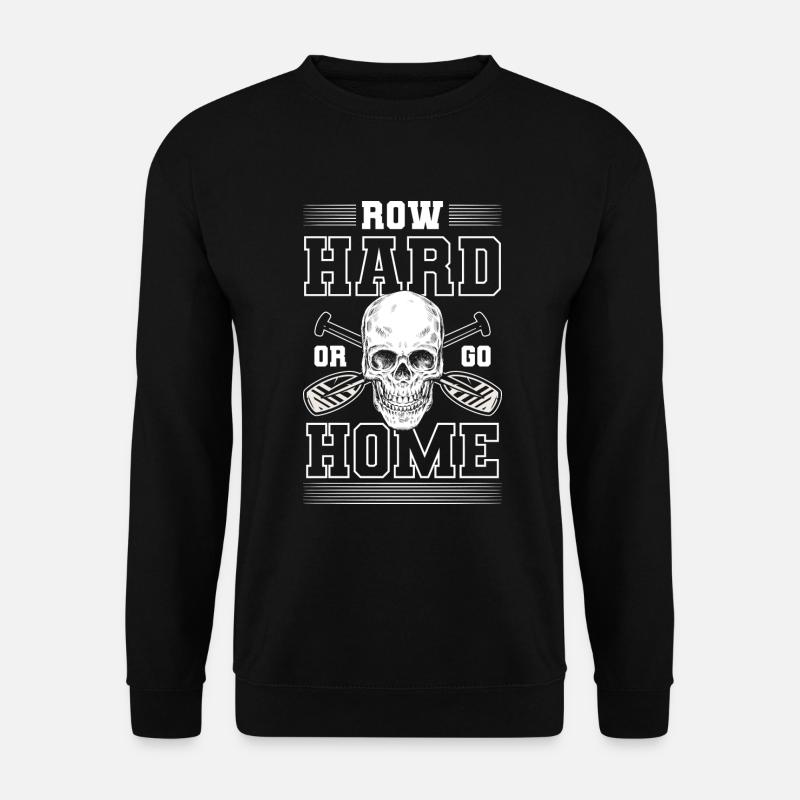 Boat Rowing Skullen Helmsman - Unisex Sweatshirt - black