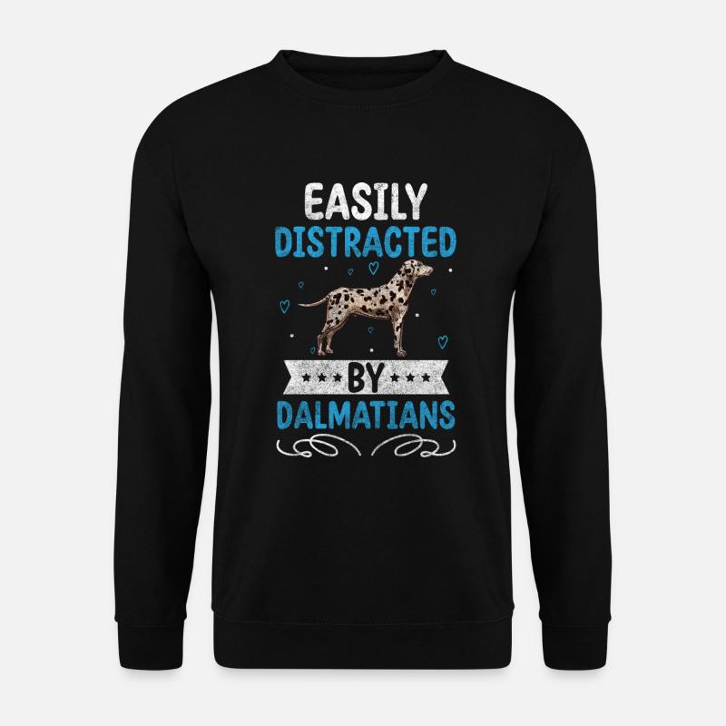 Dog Breed Paws Points - Unisex Sweatshirt - black