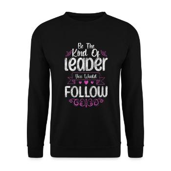Chef Career Success - Unisex Sweatshirt - black - Front - Alina (178cm) & Michal (187cm)