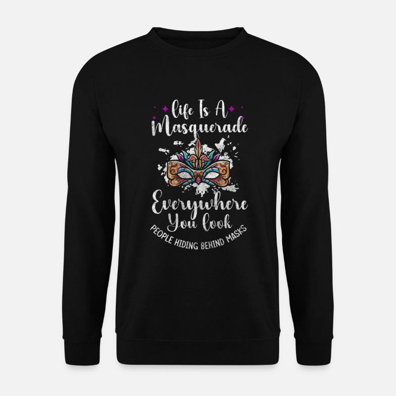 Party Costume - Unisex Sweatshirt - black