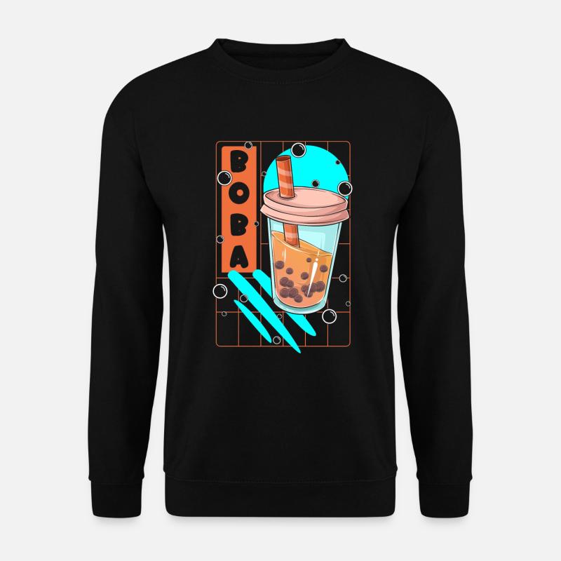 Boba Tapioka - Unisex Pullover - Schwarz