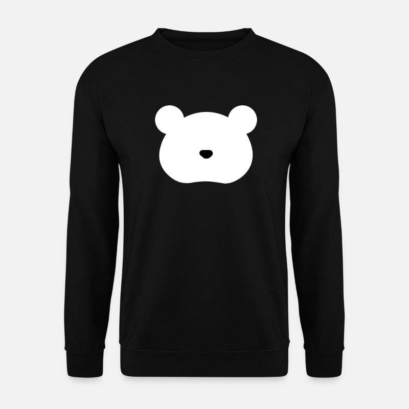 Polar Bear - Unisex Sweatshirt - black