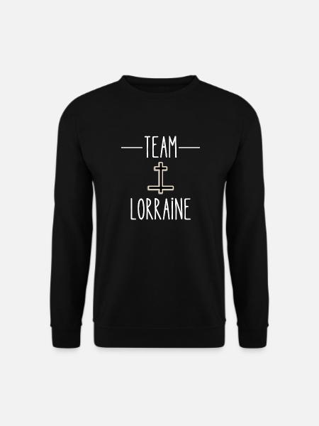 team lorraine - Sweat-shirt Unisexe - noir
