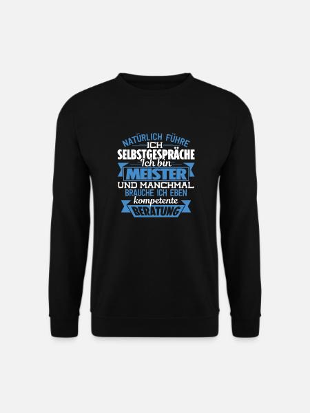 MEISTER - KOMPETENTE BERATUNG - Unisex Pullover - Schwarz