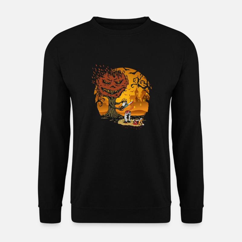 Tree chainsaw - Sweat-shirt Unisexe - noir