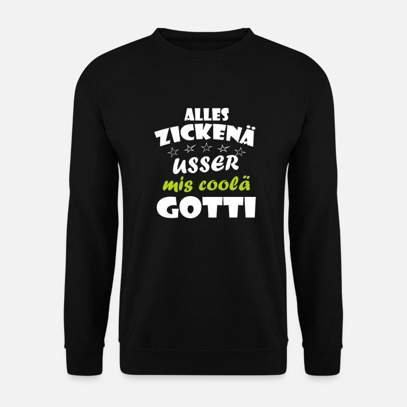 coole gotti - Unisex Pullover - Schwarz