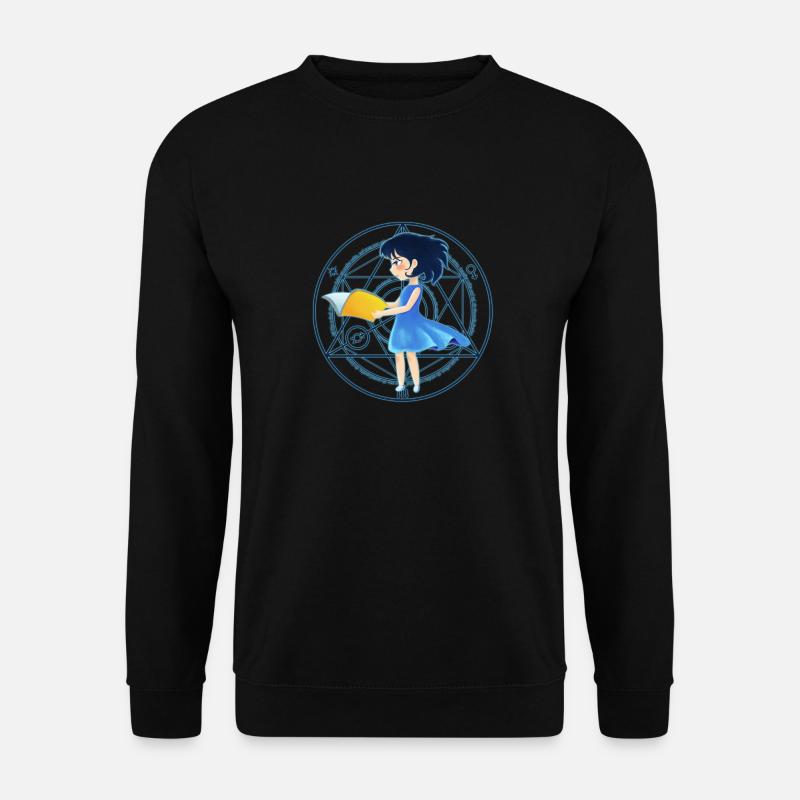 Magierin - Magielehrling - Unisex Pullover - Schwarz