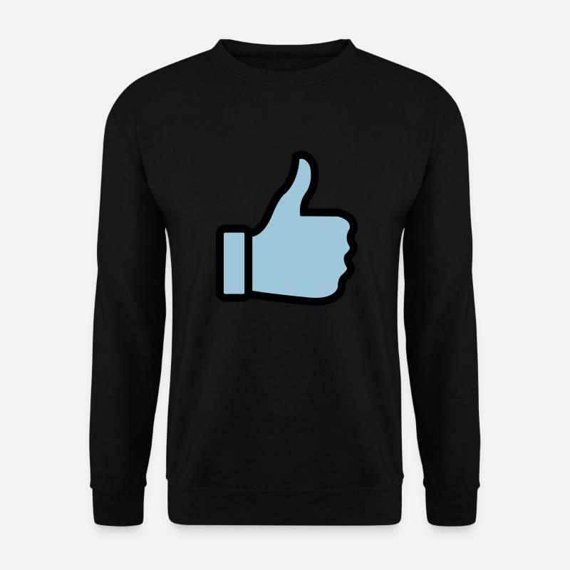 thumbs_up_02 - Unisex Sweatshirt - black