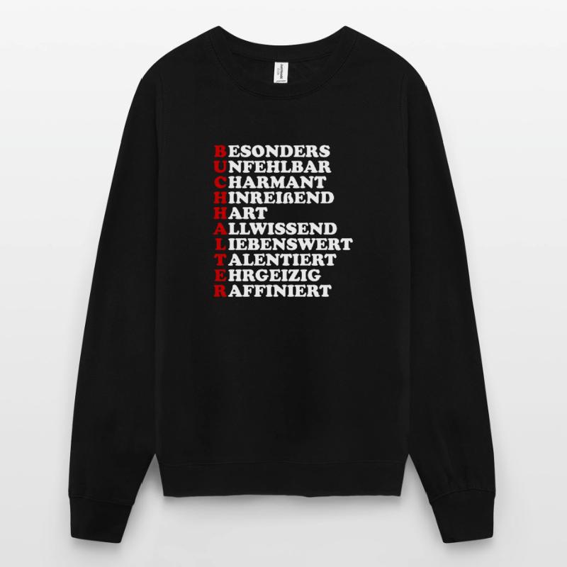 buchhalter spruch Unisex Pullover