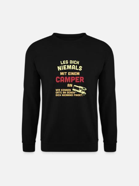 camper - Unisex Pullover - Schwarz