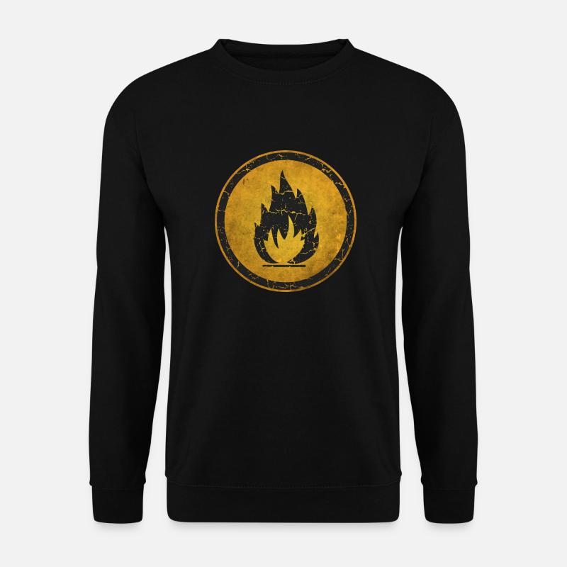 flammable - Unisex Sweatshirt - black