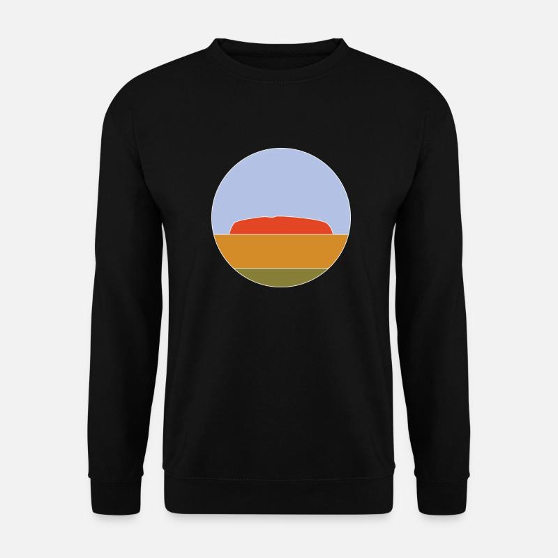 Uluru - Unisex Pullover - Schwarz
